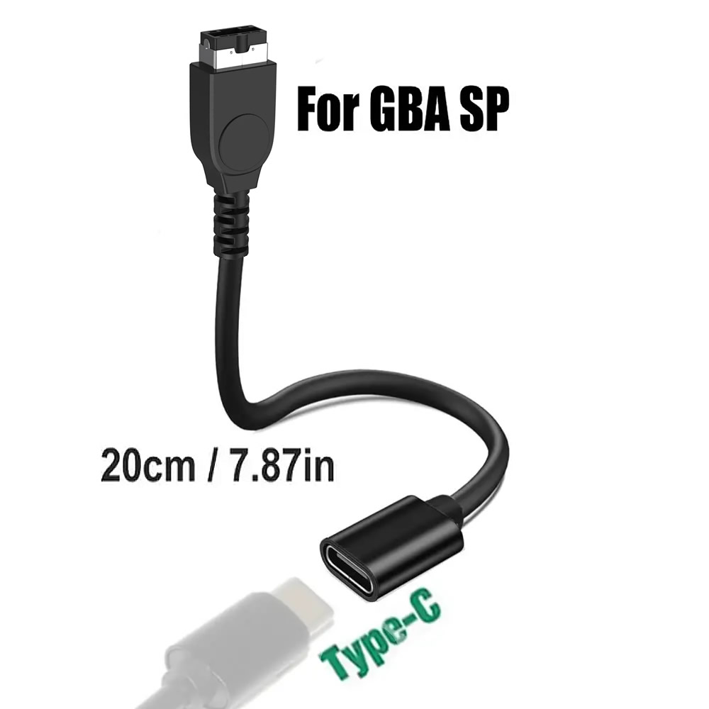 Gaming Console Usb - USB-C for Gameboy Advance SP Charger,