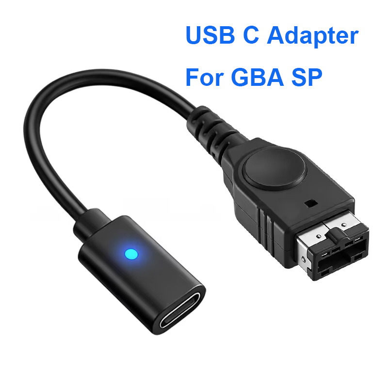 Gaming Console Usb - 10CM Black USB-C Charging Adapter with