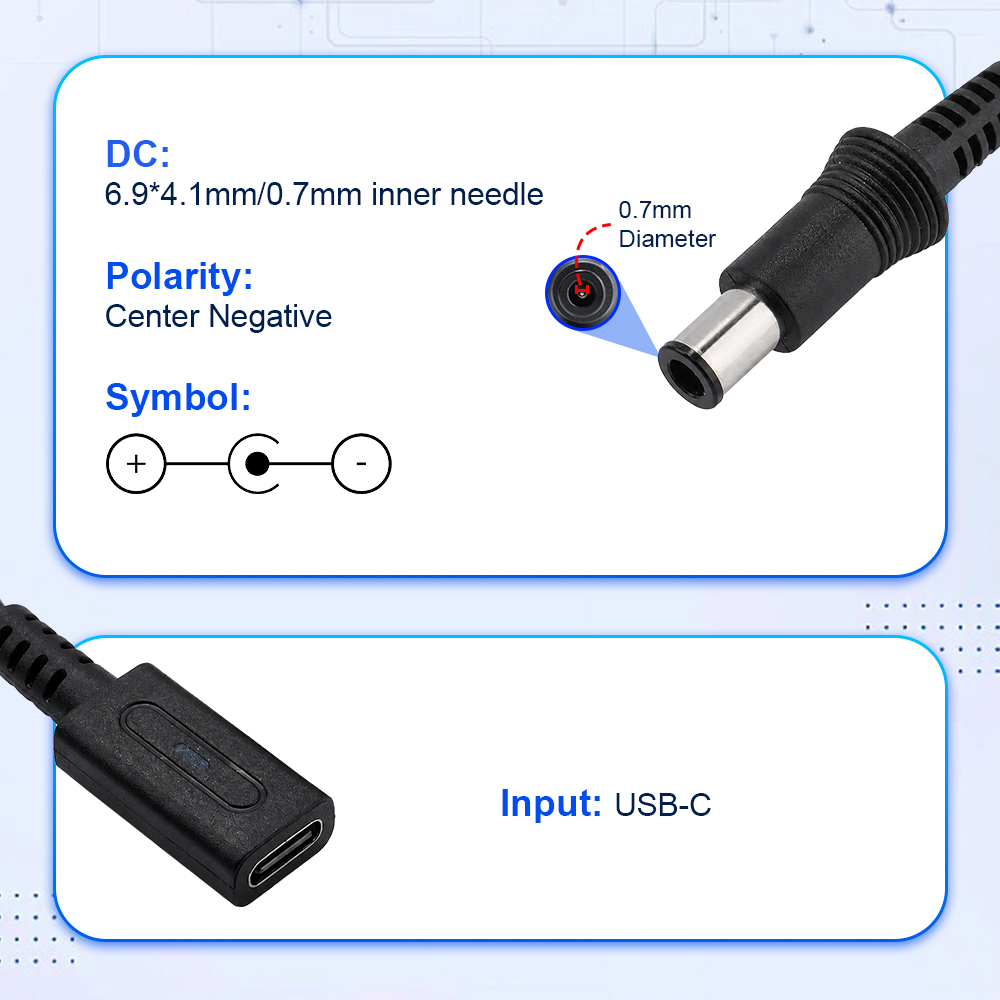 10CM Black USB-C to DC 9V Powe - Gaming Console Usb ulasan dan harga