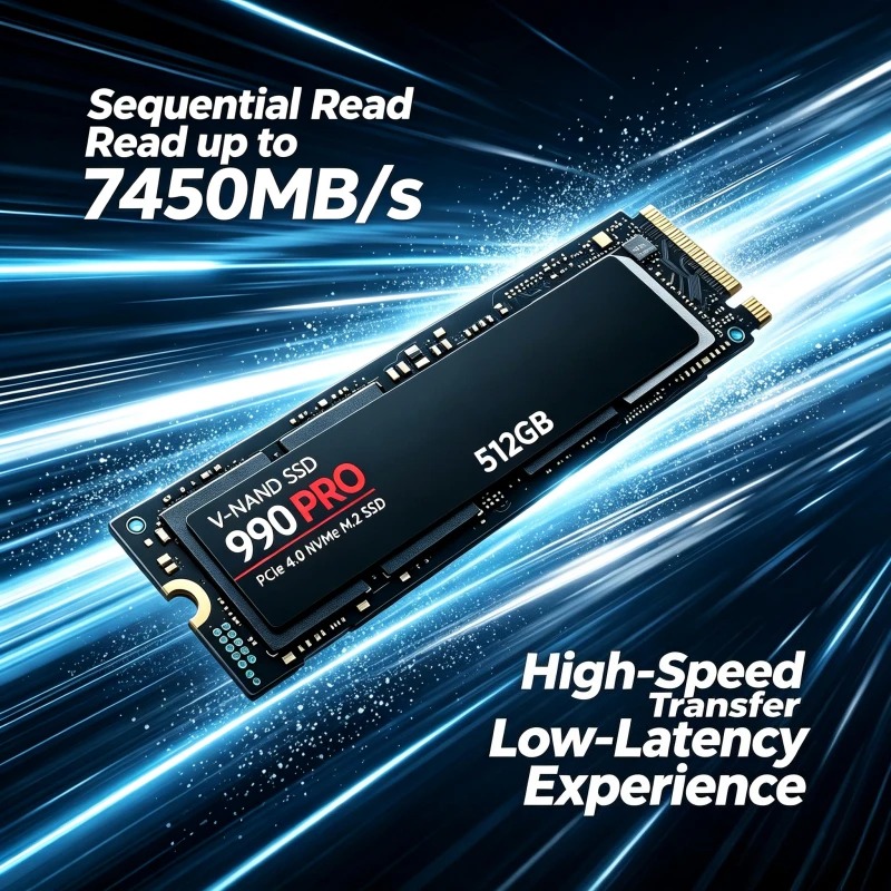 Genuine 990 PRO M.2 2280 NVMe  - Laptop Gaming Console ulasan dan harga