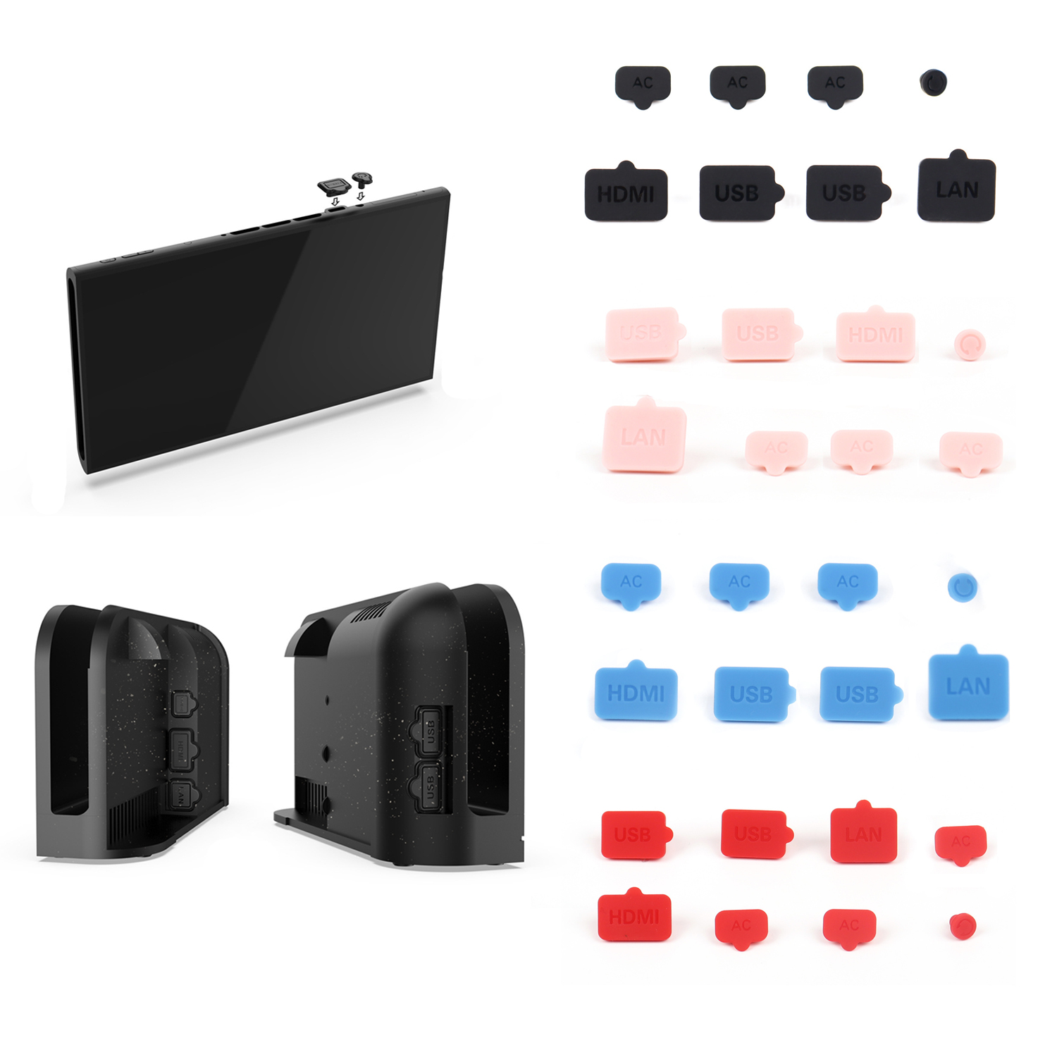 Anti-Dust Plug Silicone USB HD - Gaming Console Usb ulasan dan harga