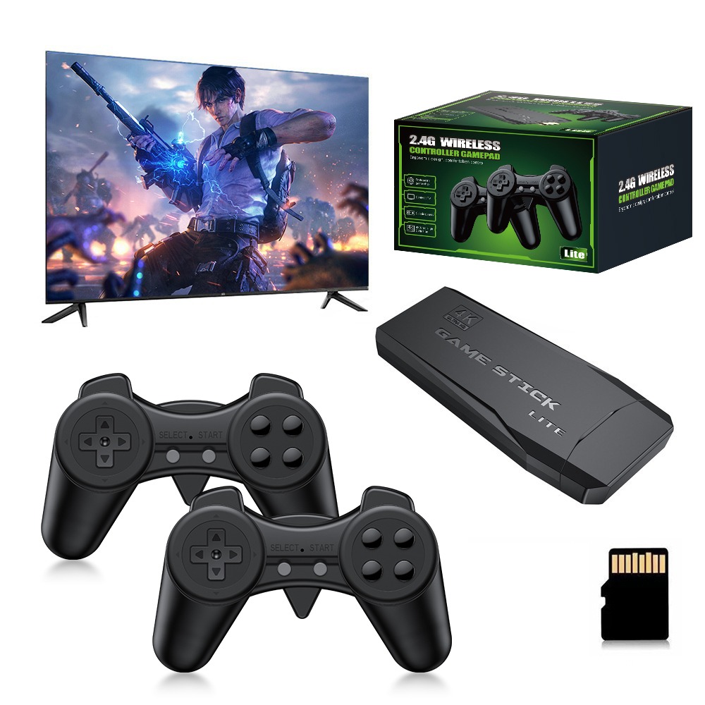 Portable 4K Retro Game Stick C - Laptop Gaming Console ulasan dan harga