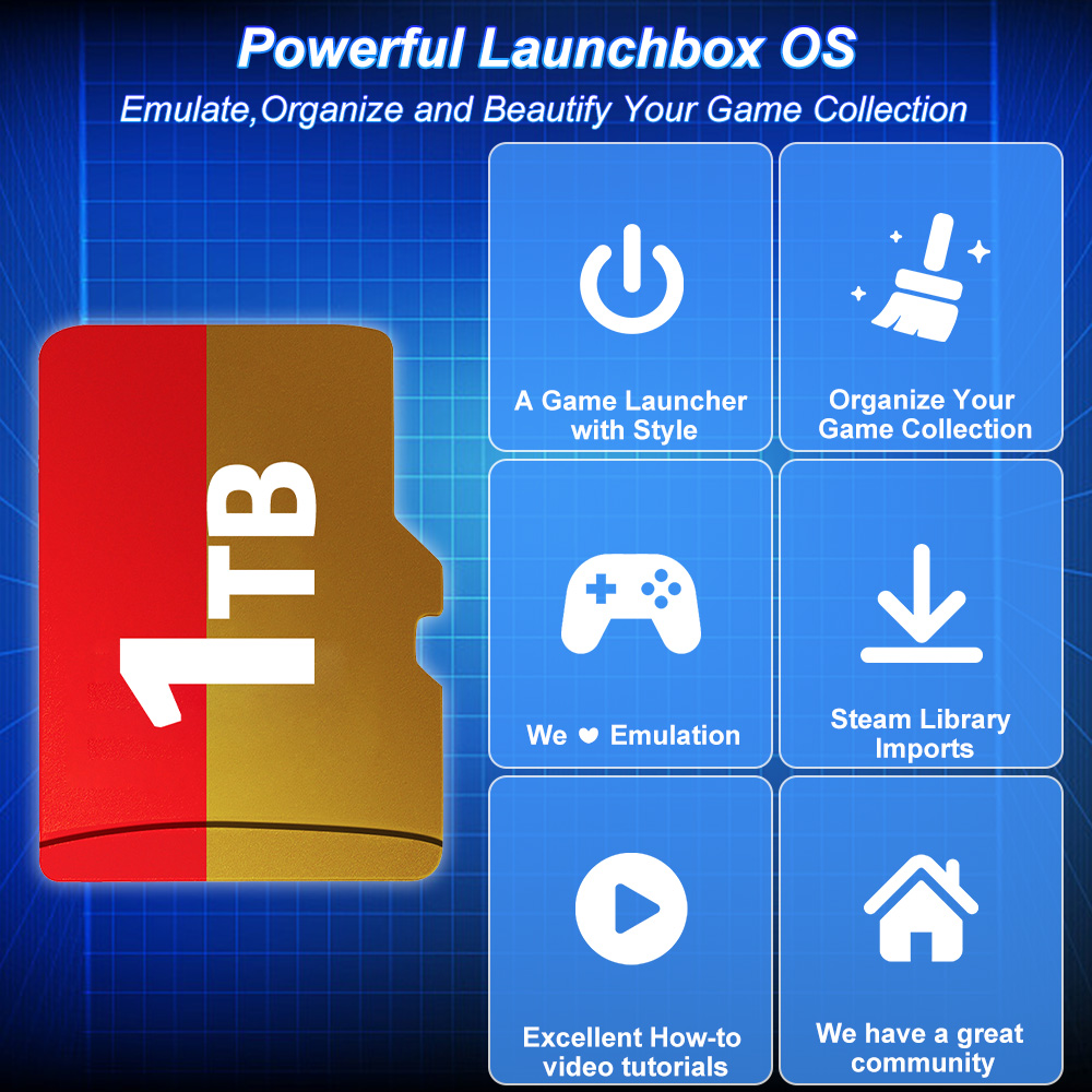 JMachen 1TB Game TF Card Built - Laptop Gaming Console ulasan dan harga