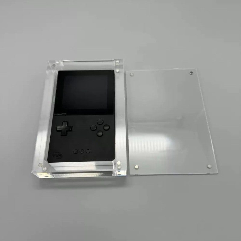 Transparent Magnetic Acrylic C - Gaming Console Organizer ulasan dan harga