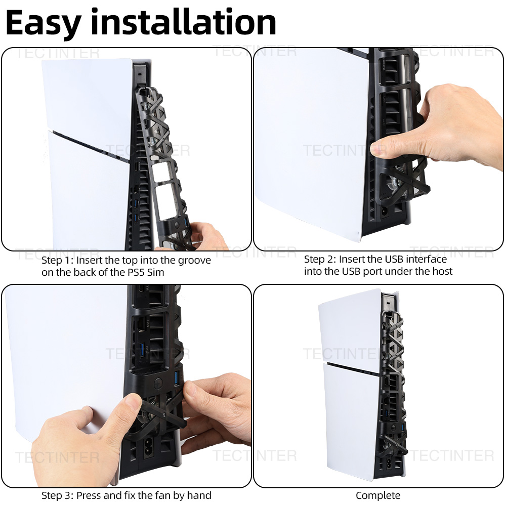 Cooling Fan for PS5 Slim Disc  - Gaming Console Usb ulasan dan harga