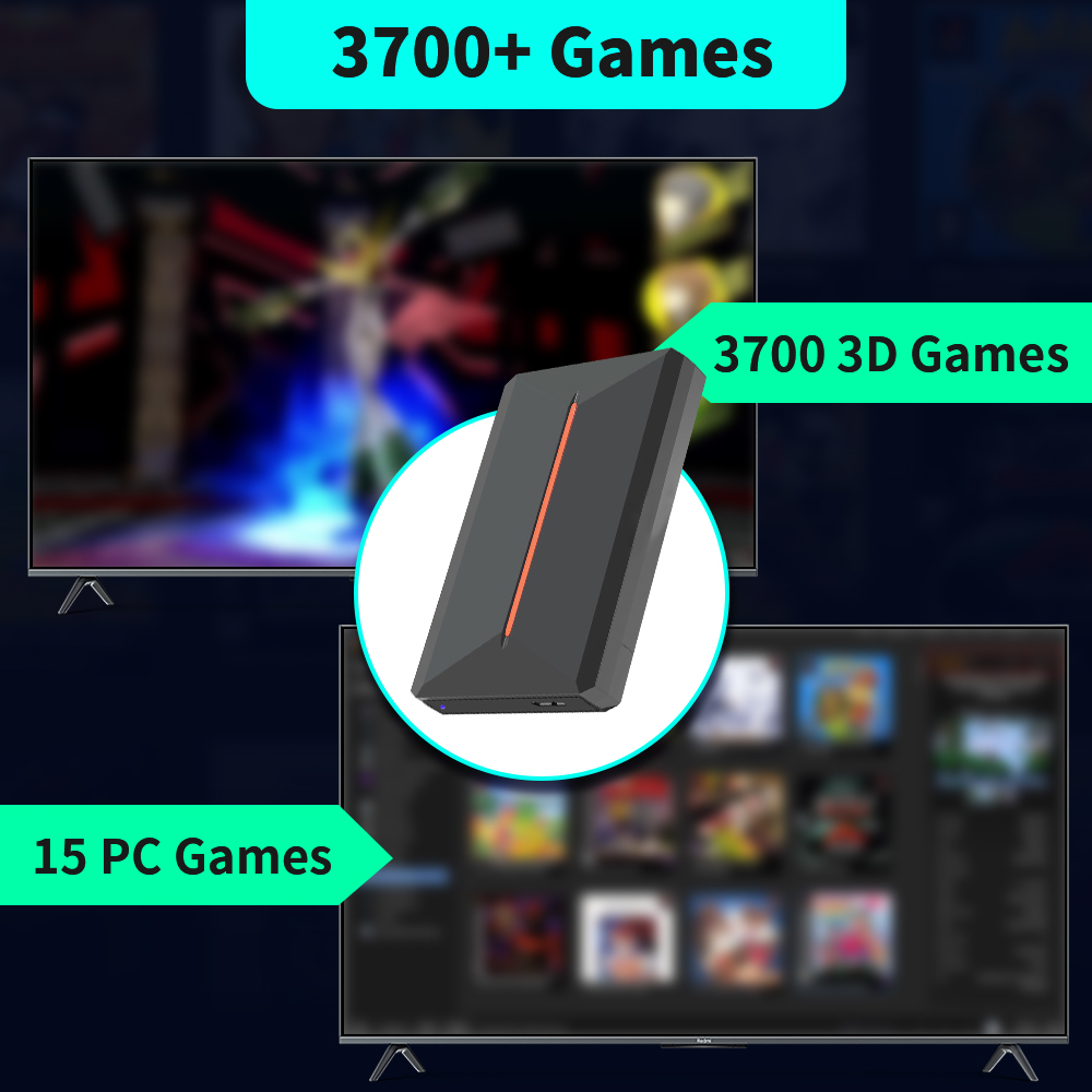 Launchbox OS 500GB Portable Ga - Laptop Gaming Console ulasan dan harga