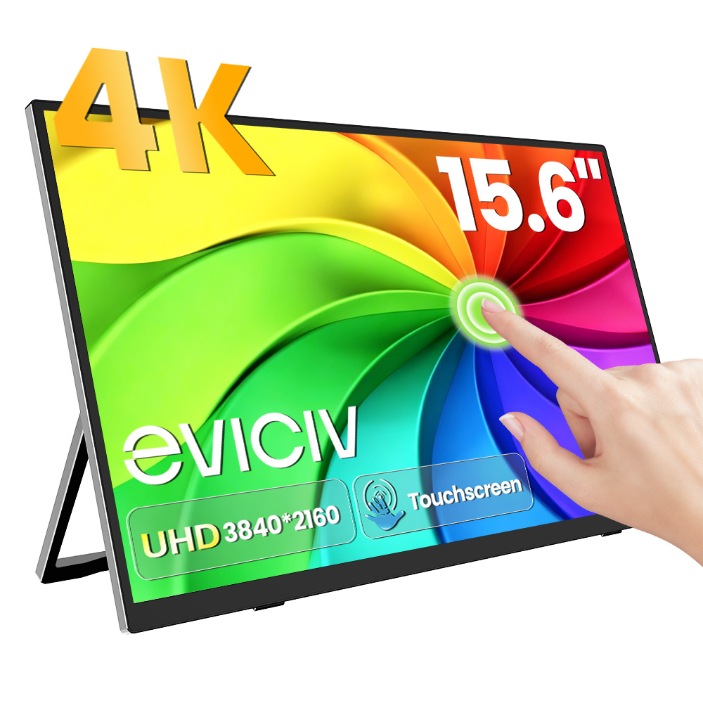 EVICIV 4K Portable Monitor 10- - Laptop Gaming Console ulasan dan harga