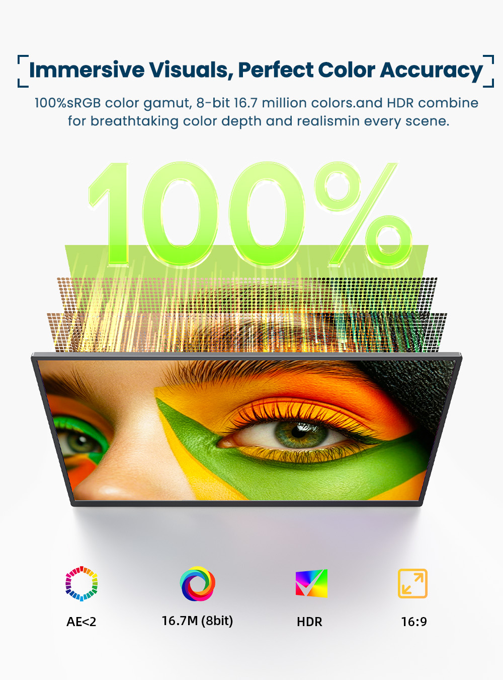 EVICIV 4K Portable Monitor 10- - Laptop Gaming Console ulasan dan harga