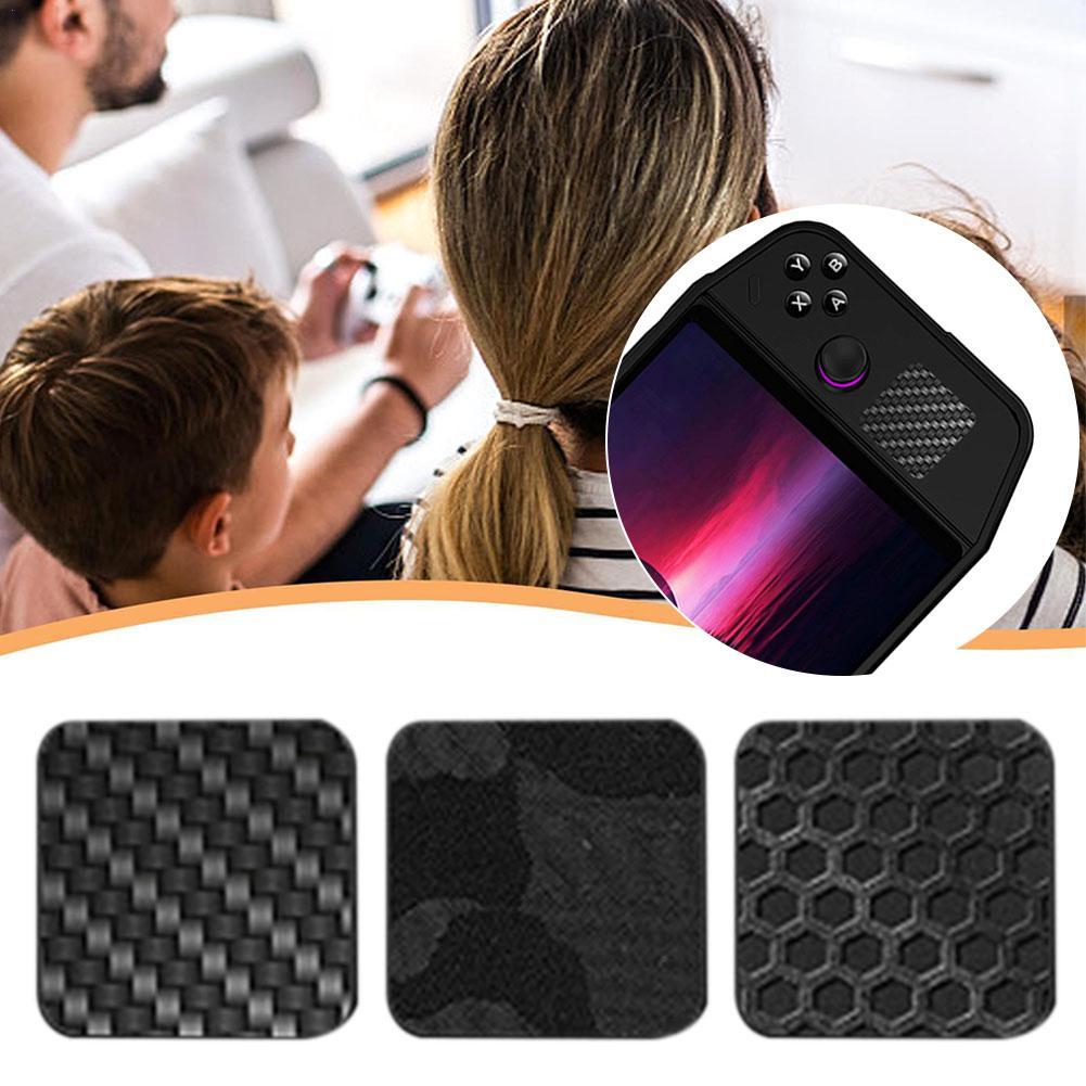 Carbon Fiber Patterned Sticker - Laptop Gaming Console ulasan dan harga