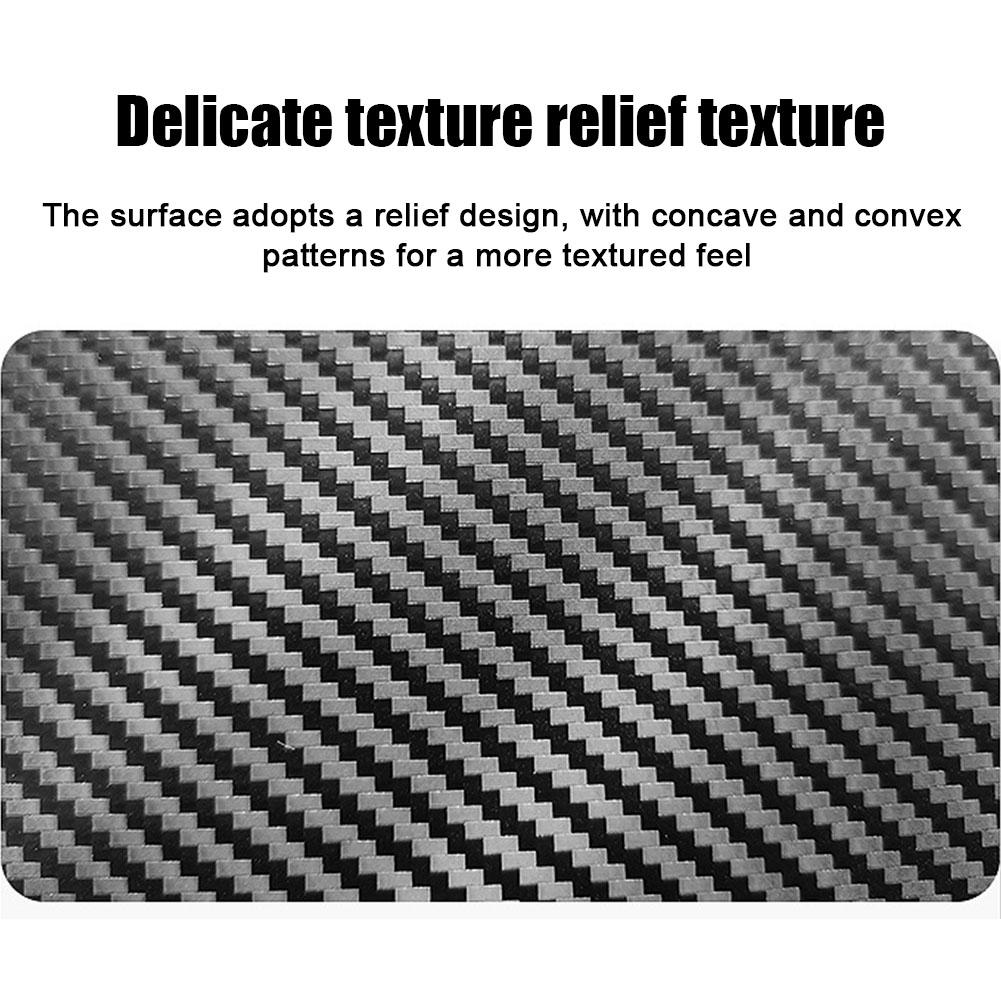 Carbon Fiber Patterned Sticker - Laptop Gaming Console ulasan dan harga