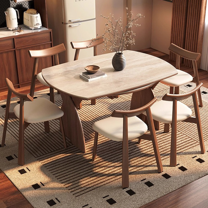 Modern Wood Nordic Dining Tabl - Gaming Console Table ulasan dan harga